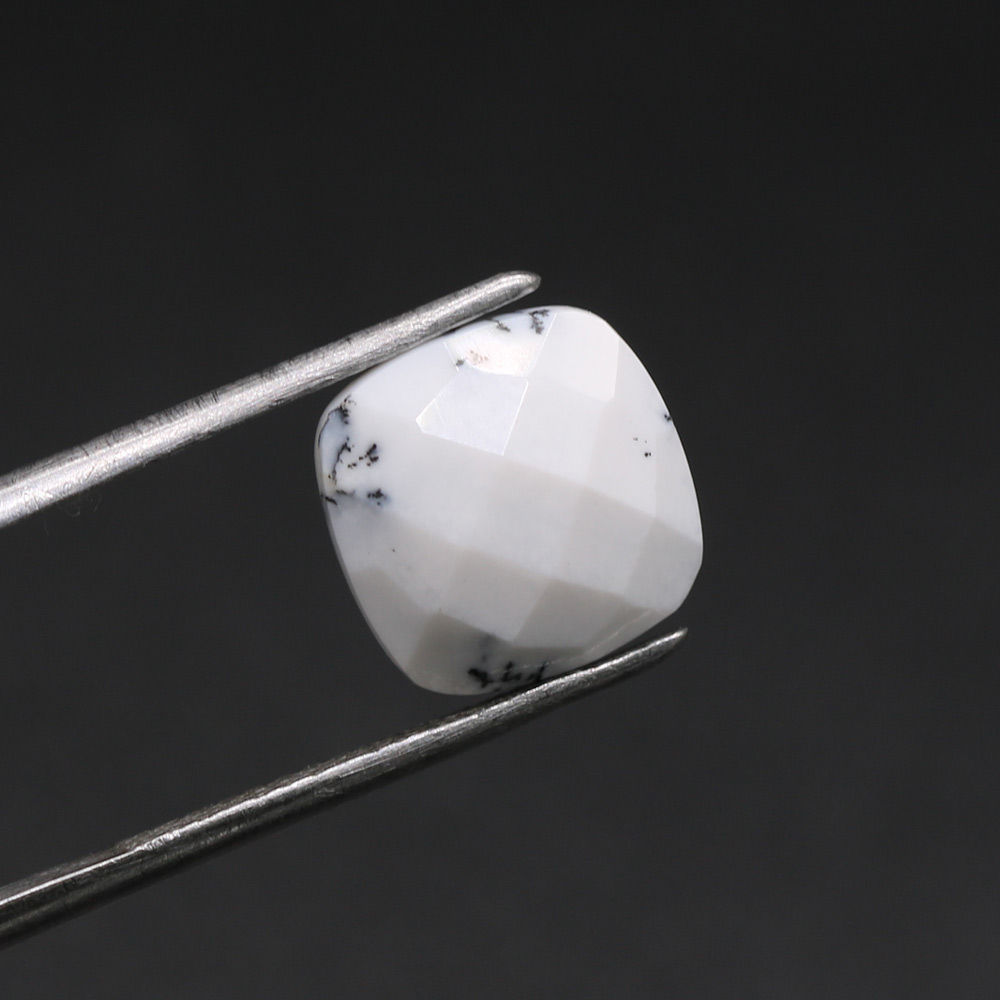 Dendritic Opal Cushion Briolette