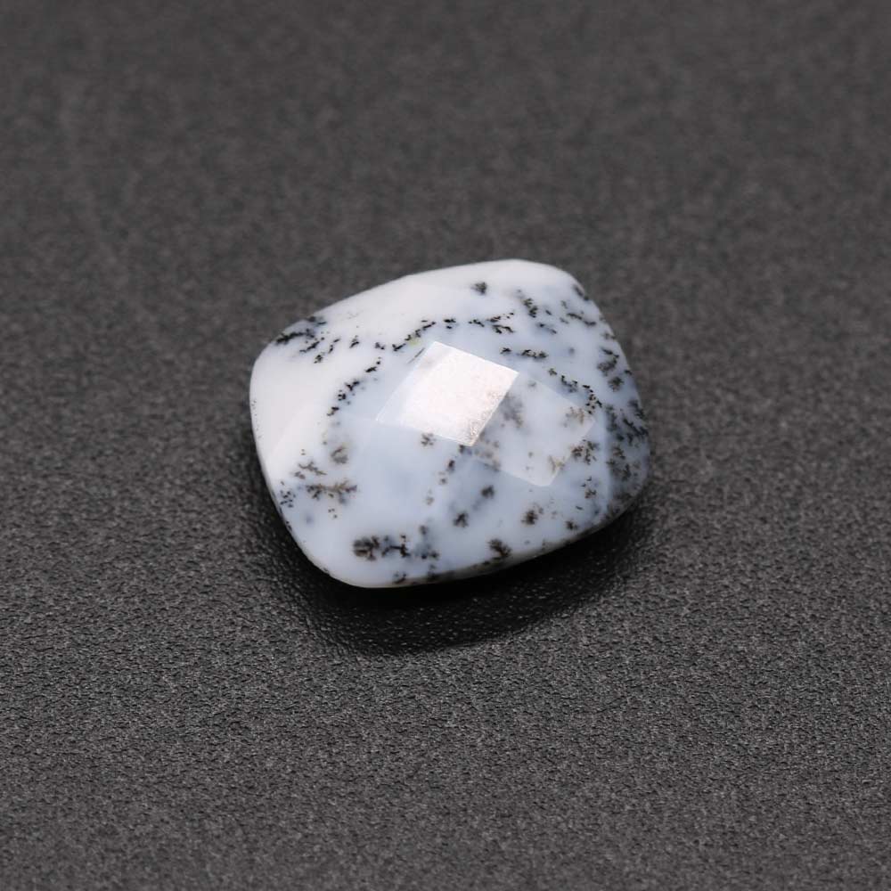 Dendritic Opal Elongated Cushion Briolette