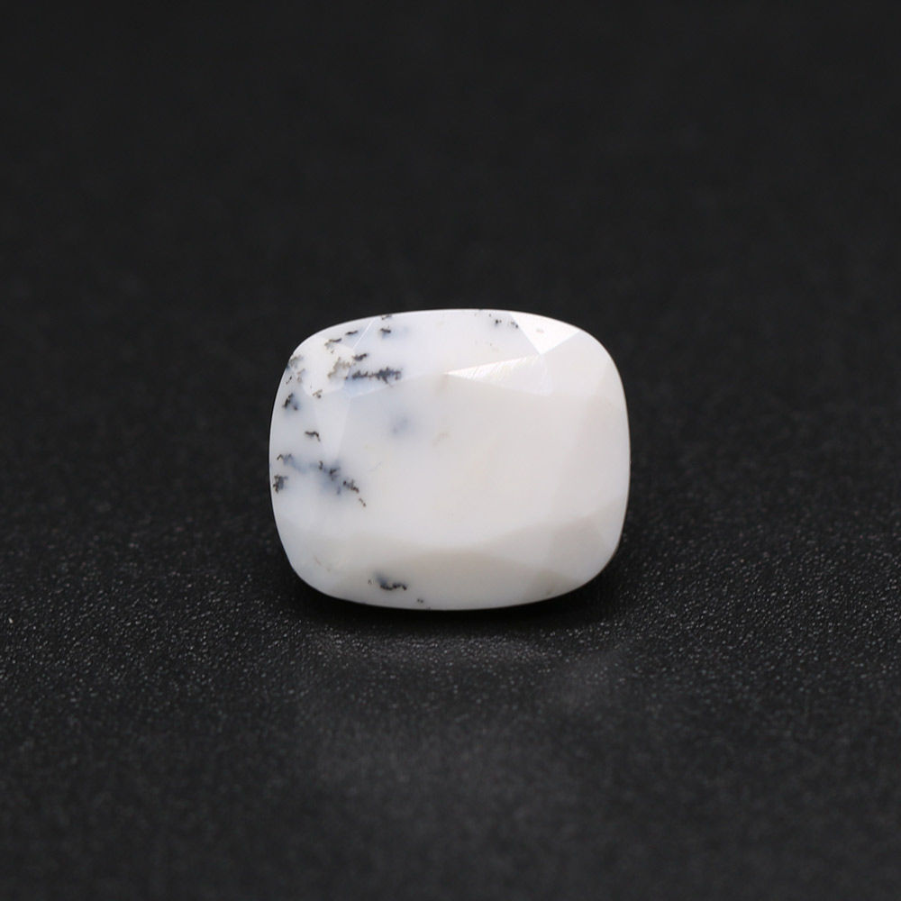 Dendritic Opal Elongated Cushion Faceted