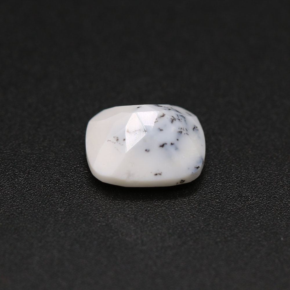 Dendritic Opal Elongated Cushion Faceted
