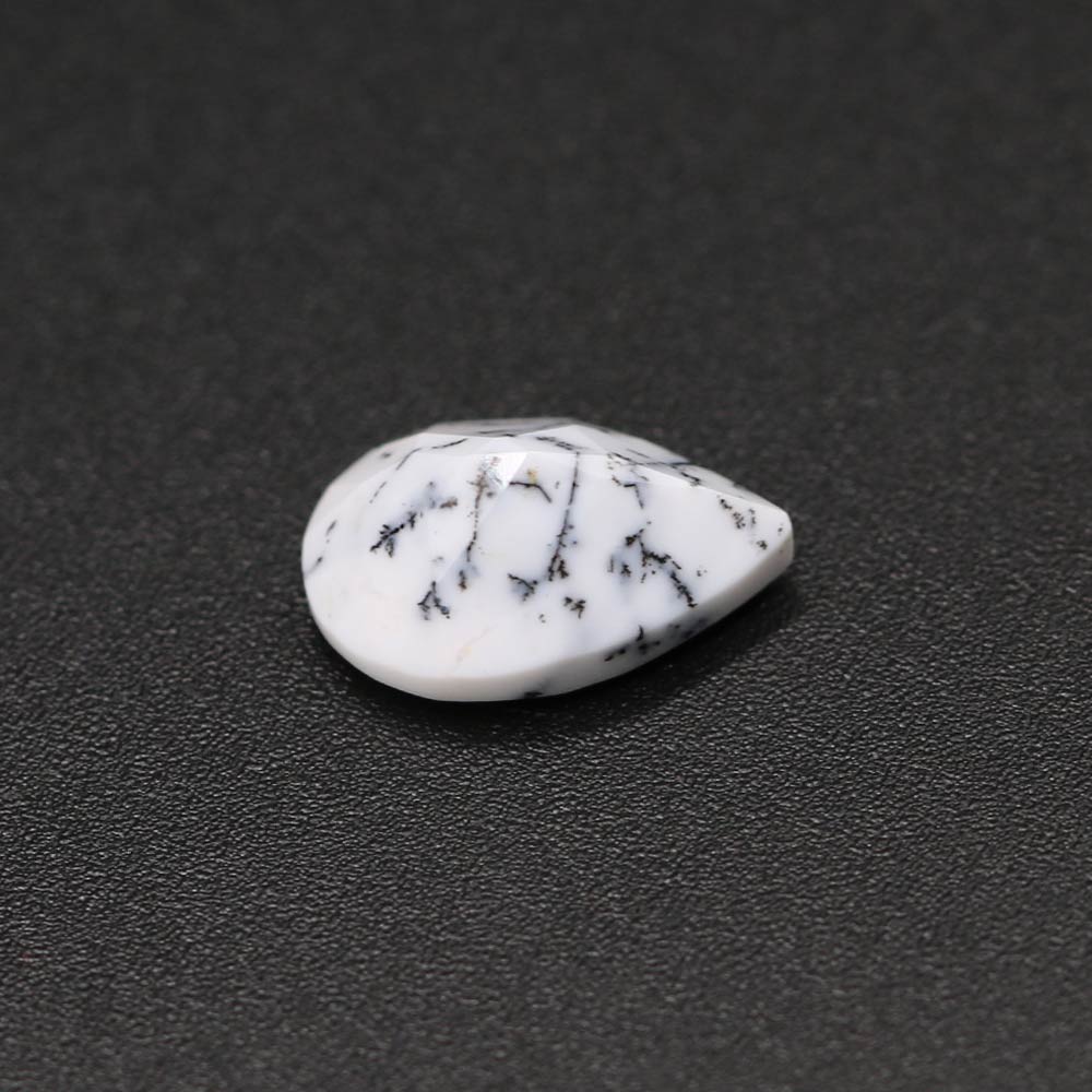 Dendritic Opal Pear Faceted