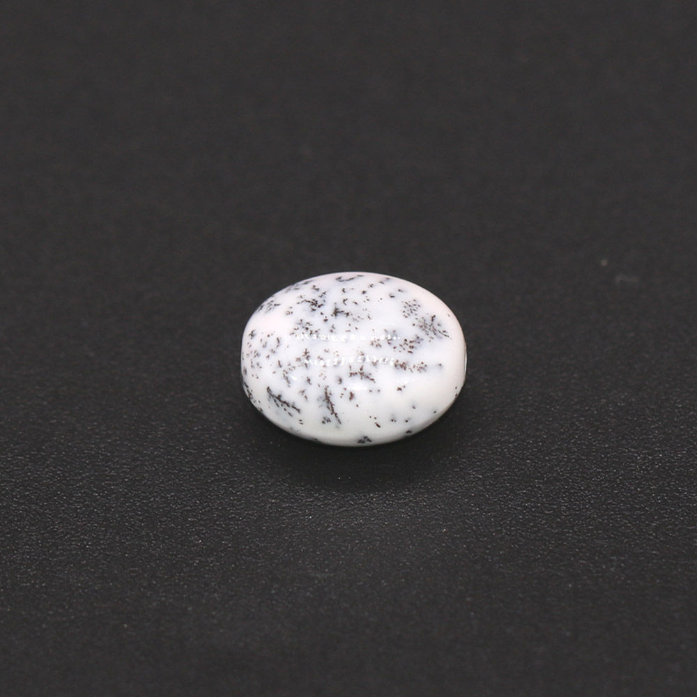 Dendritic Opal Smooth Oval (Full Drill)