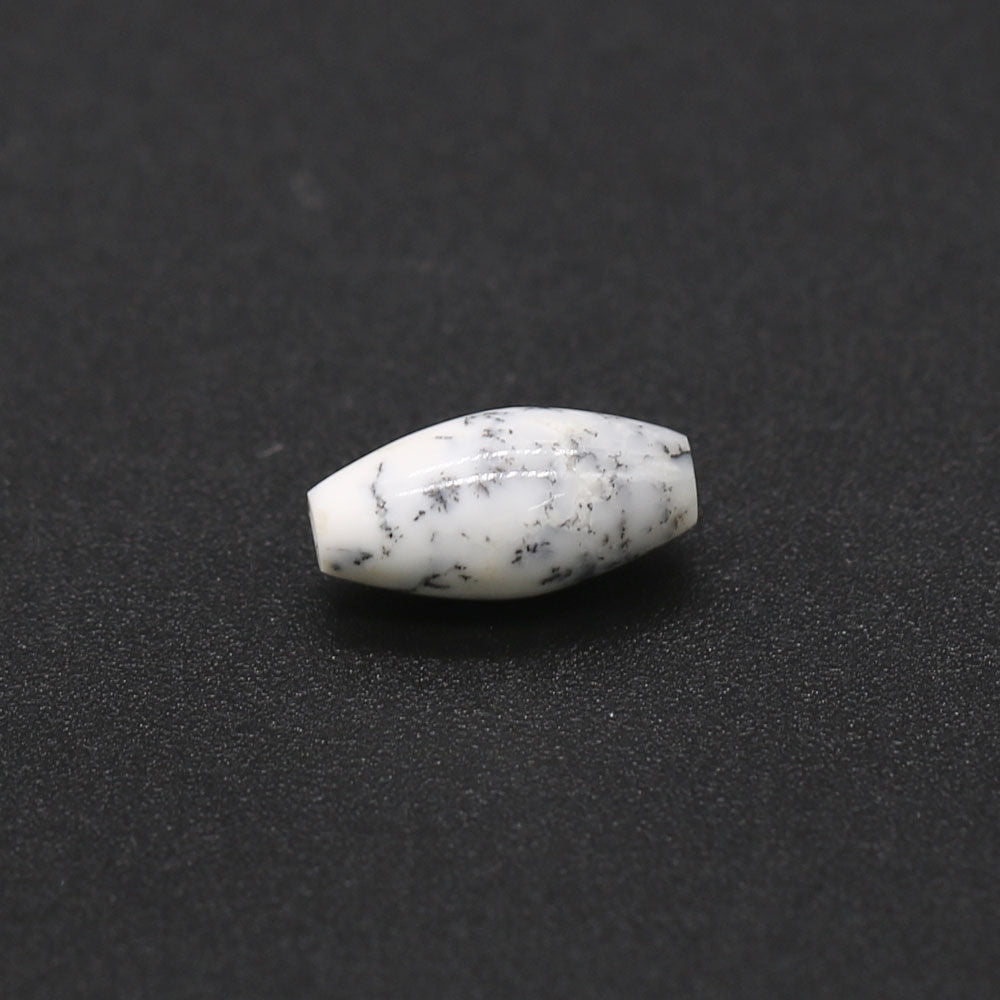 Dendritic Opal Smooth Rice (Full Drill)