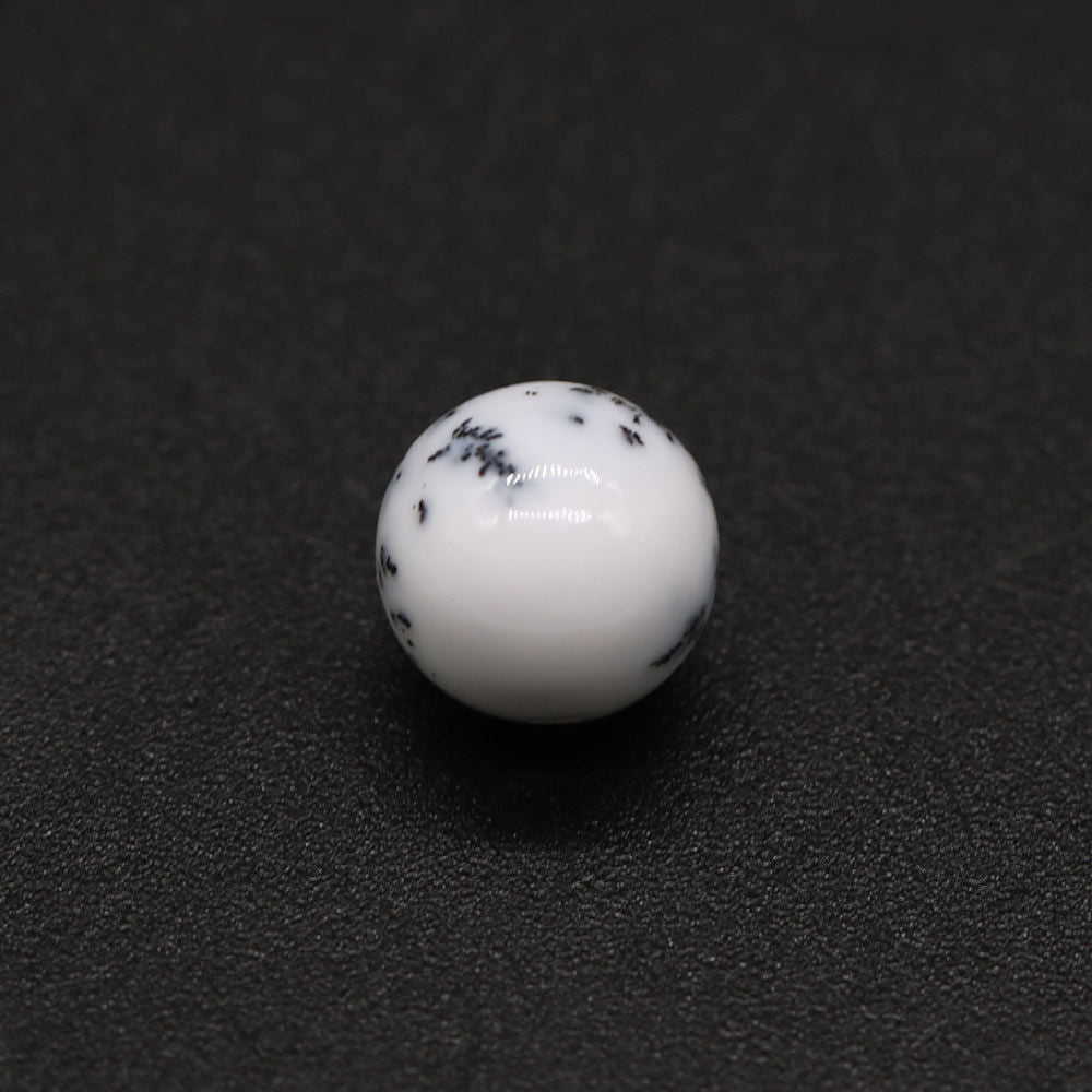 Dendritic Opal Smooth Round Balls (Full Drill)