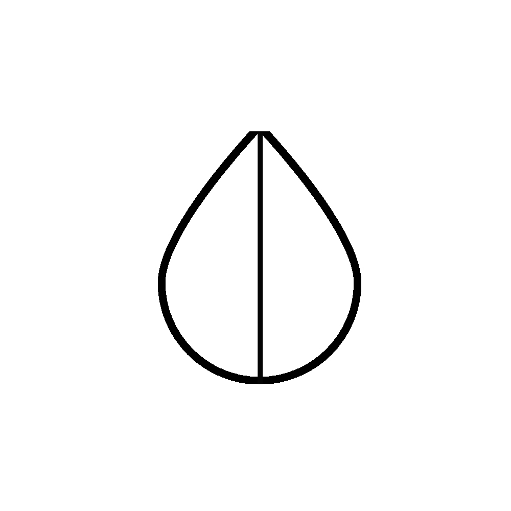 Aquamarine (Milky) Drops Briolette (Full Drill)