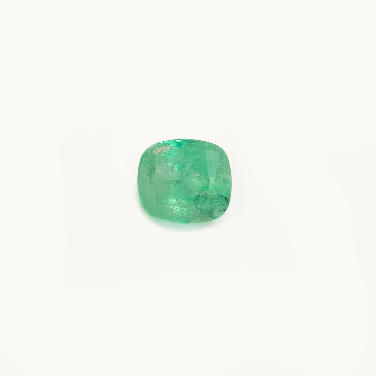 Natural Emerald (Colombia) 14.80x13.20mm Elongated Cushion Faceted