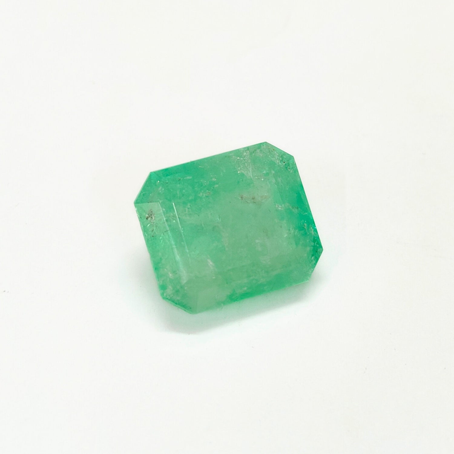 Natural Emerald (Colombia) 20x17.50mm Octagon Faceted