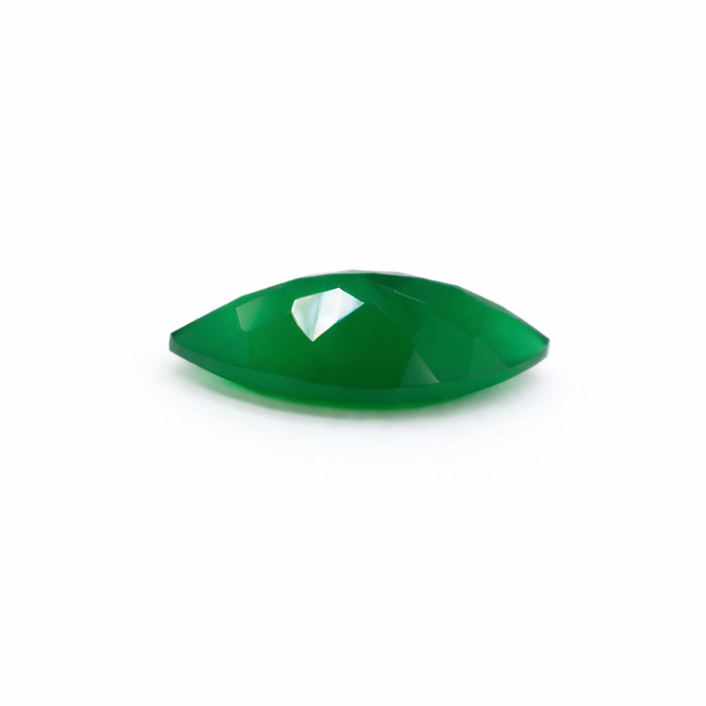 Green Onyx Marquise Faceted