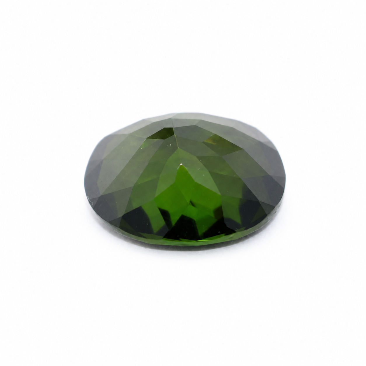 Green Tourmaline 18x13mm Oval Faceted