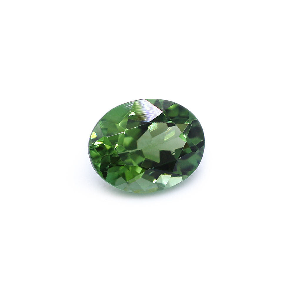 Green Tourmaline 8x6mm Oval Faceted