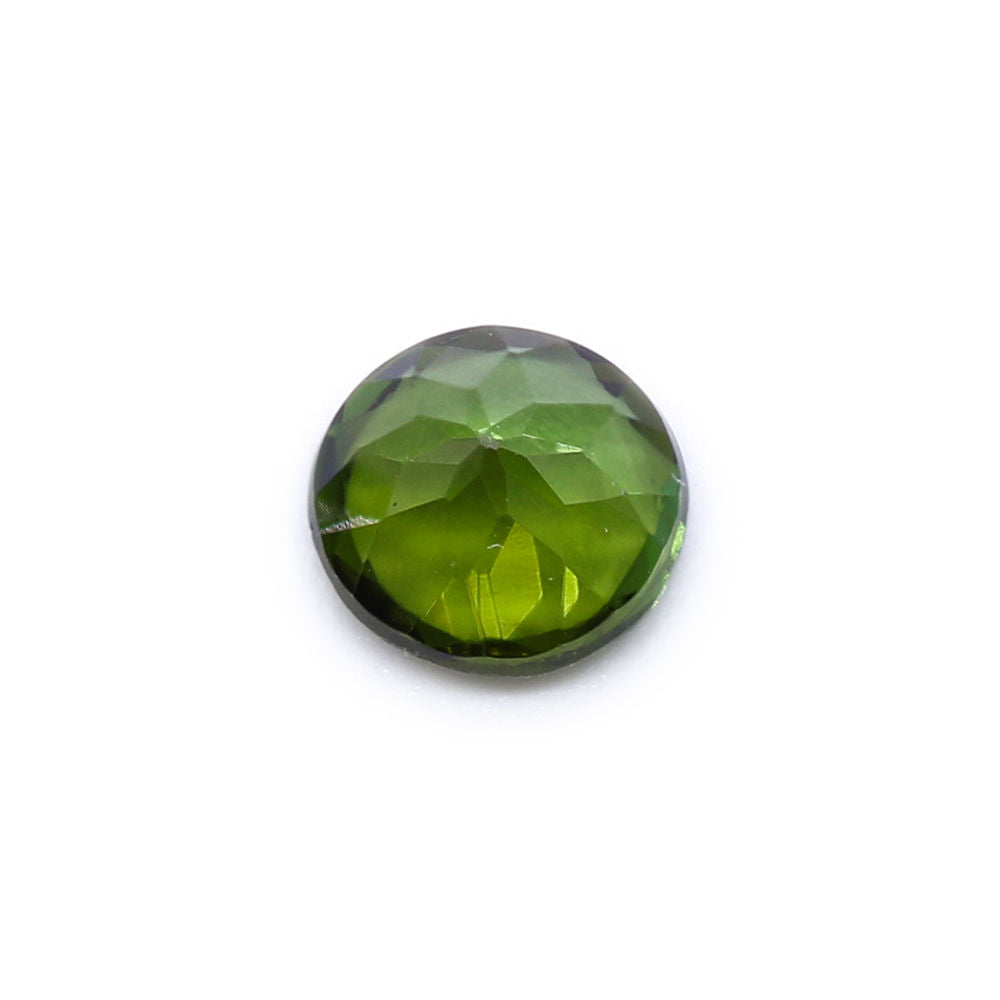 Green Tourmaline 6mm and 7mm Round Faceted