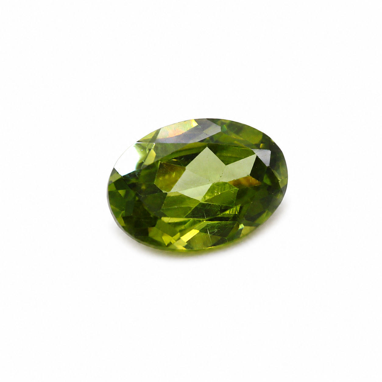 Cubic Zirconia (Heena Color) Oval Faceted