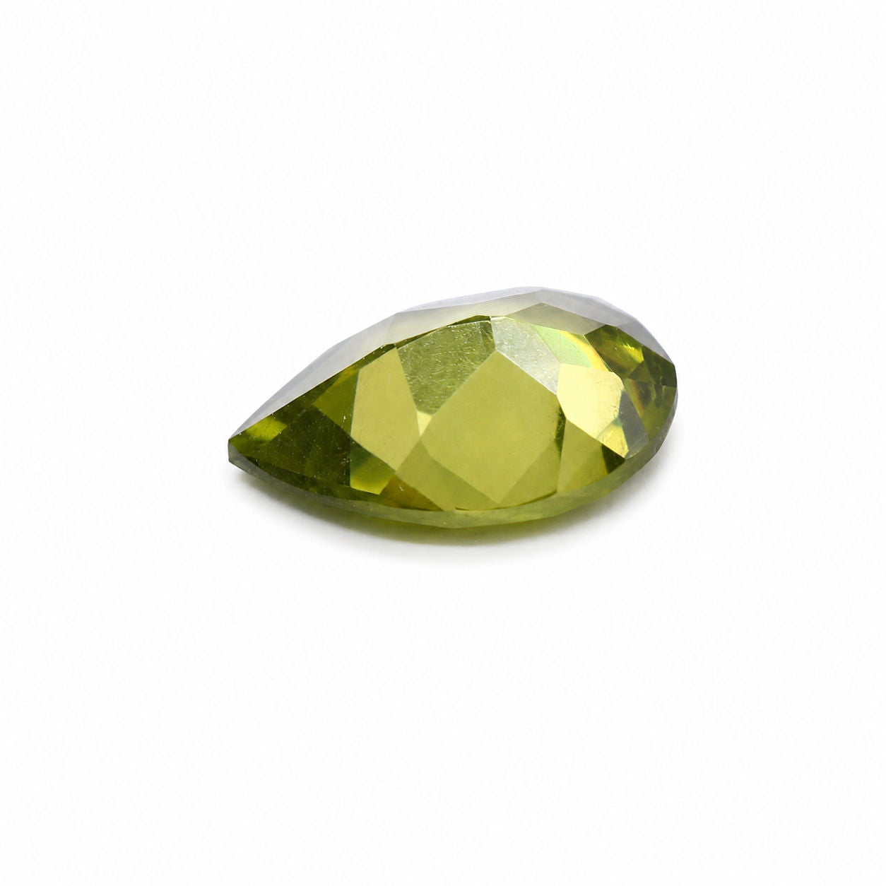 Cubic Zirconia (Heena Color) Pear Faceted