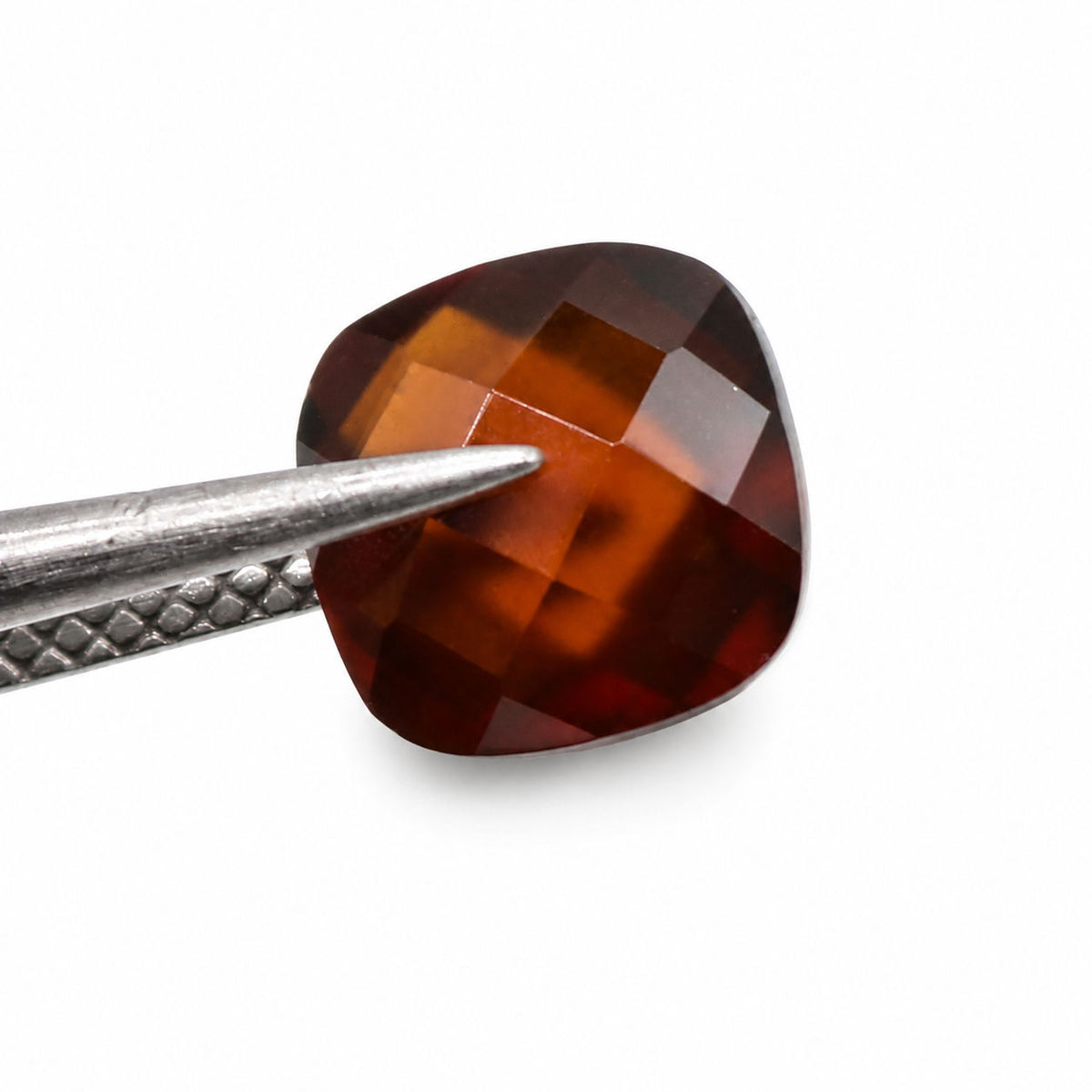 Hessonite Cushion Briolette