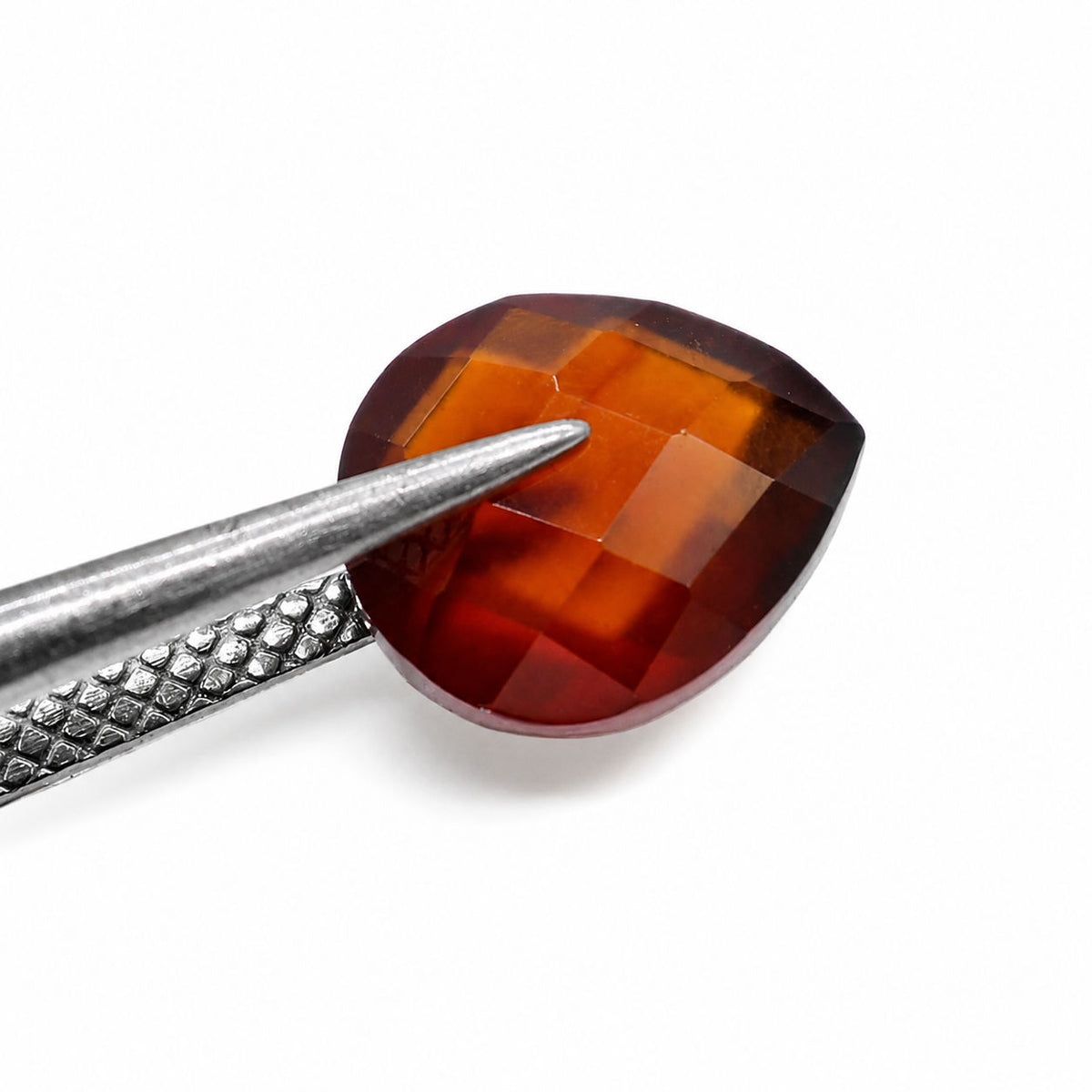 Hessonite Pear Briolette