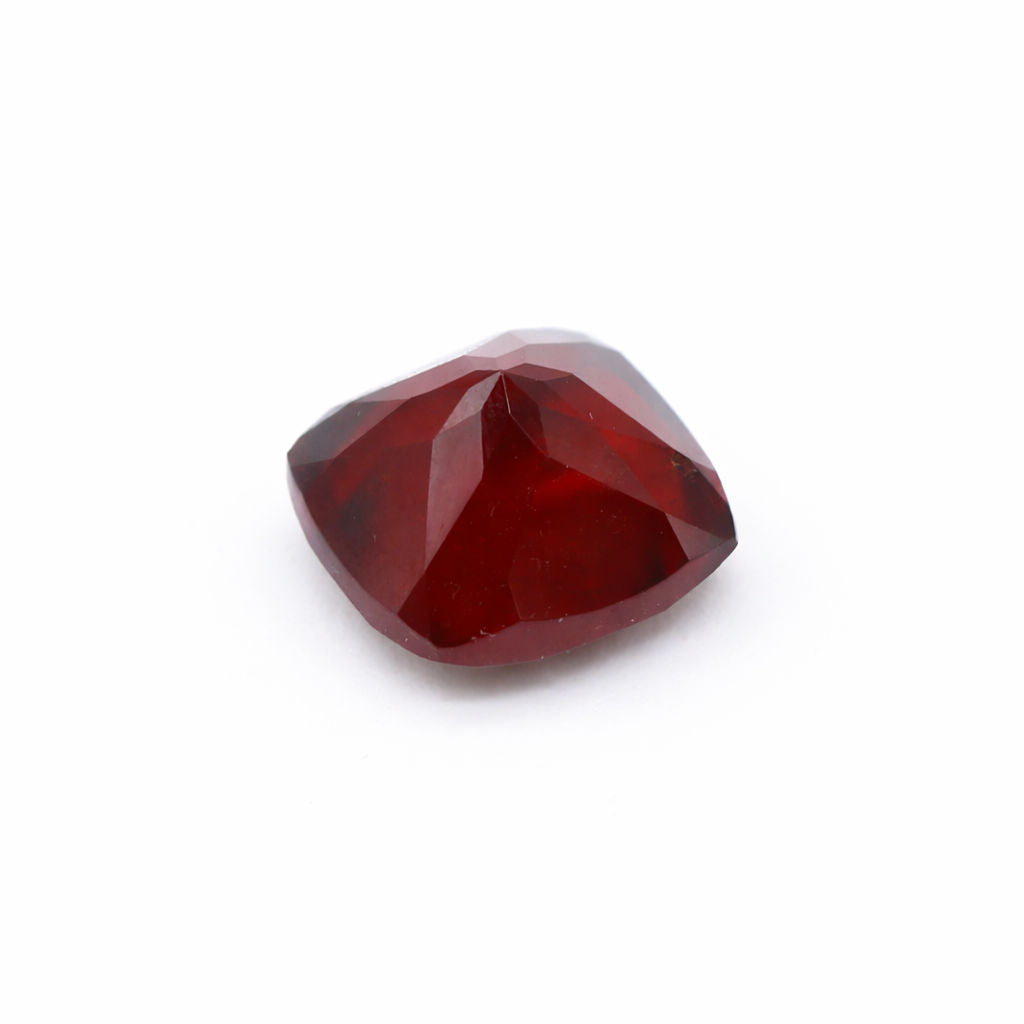 Hessonite Cushion Faceted