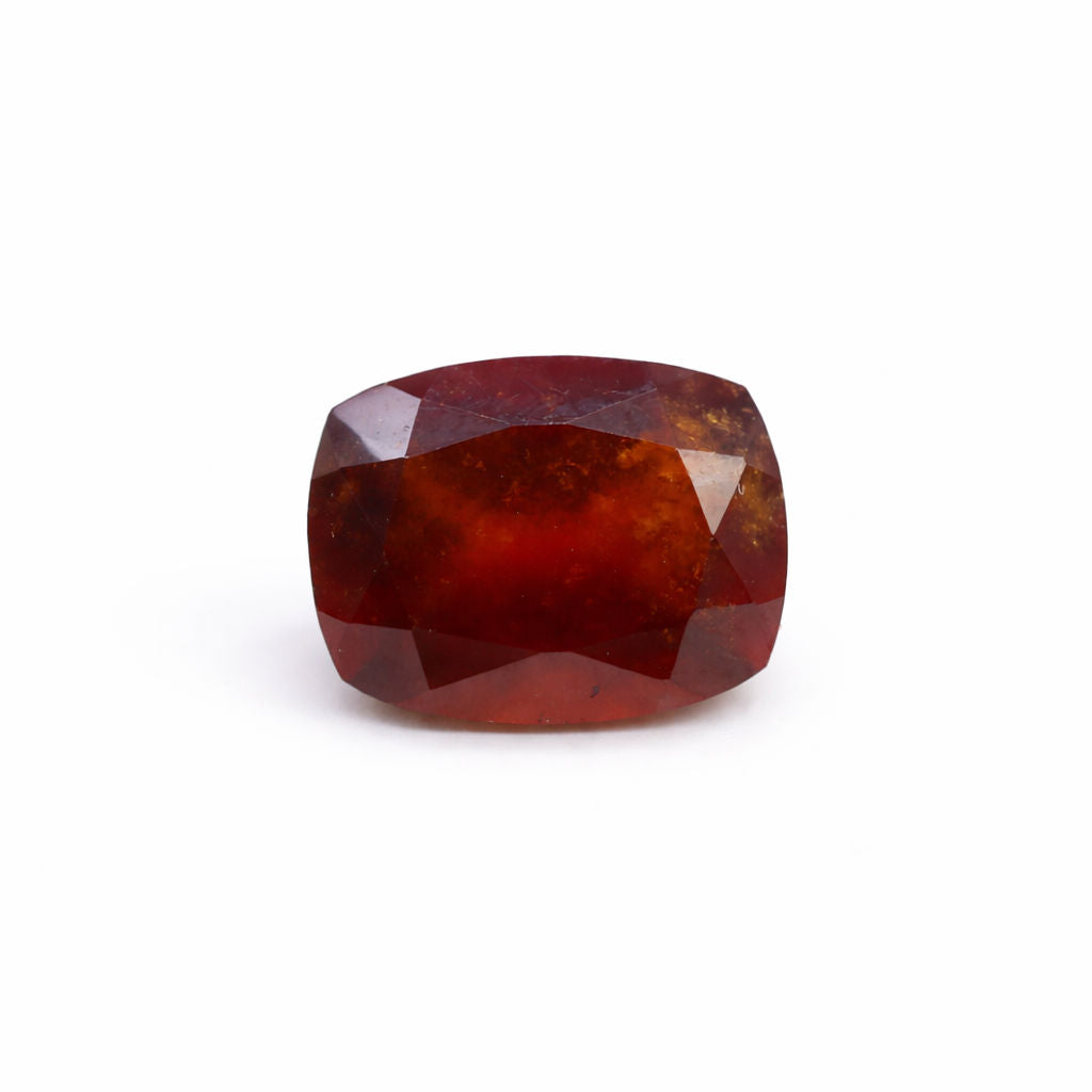 Hessonite Elongated Cushion Faceted
