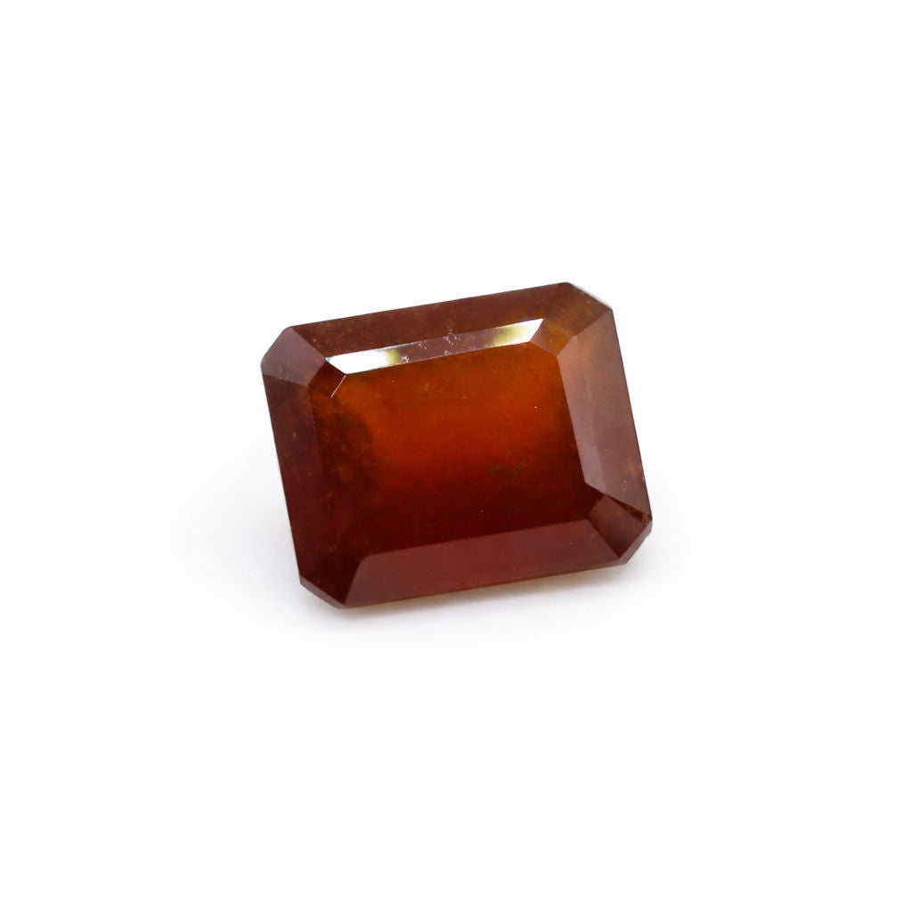 Hessonite Octagon Faceted
