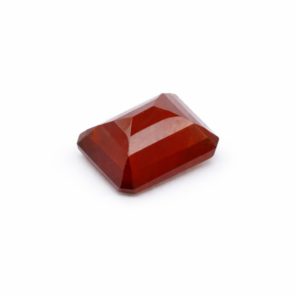 Hessonite Octagon Faceted
