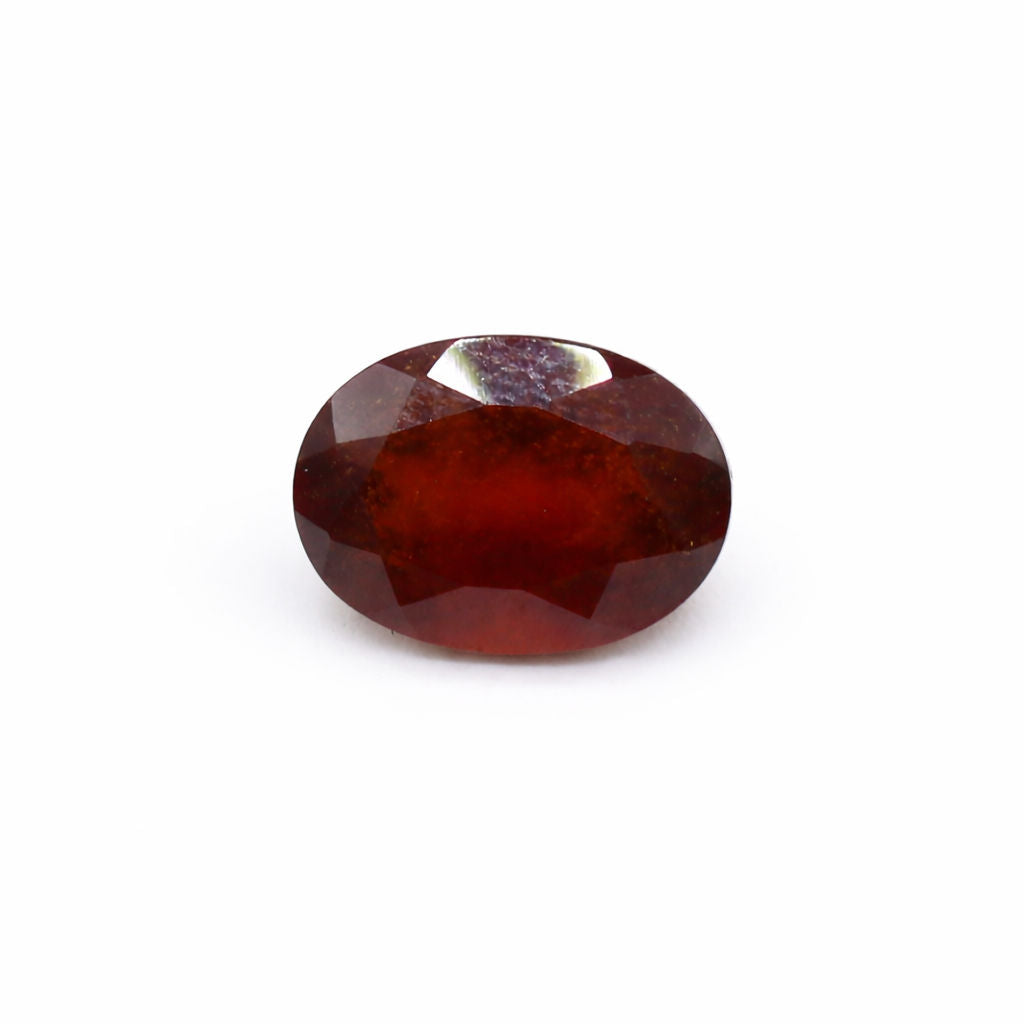 Hessonite Oval Faceted