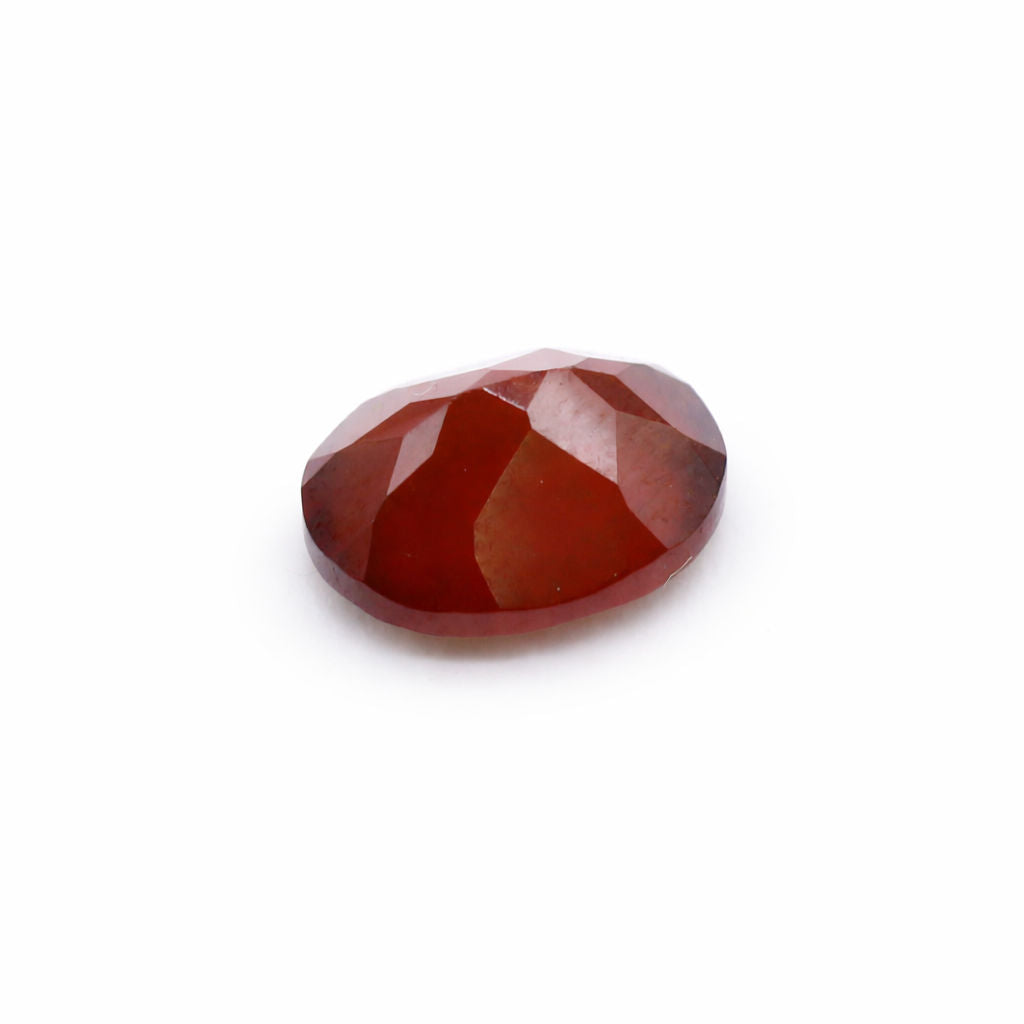 Hessonite Oval Faceted