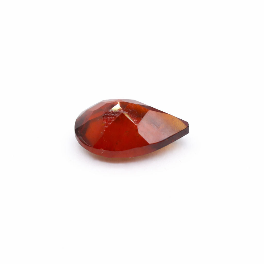 Hessonite Pear Faceted