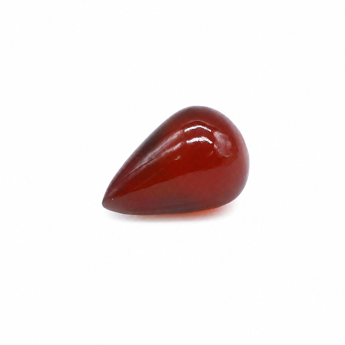 Hessonite Smooth Drops Briolette (Side Drill)
