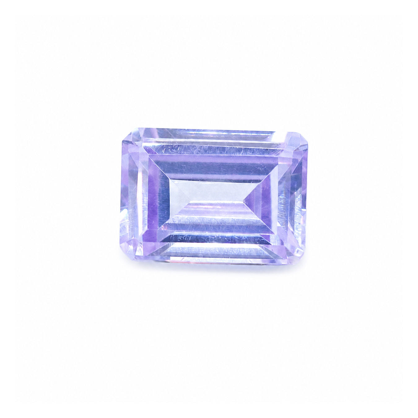 Cubic Zirconia (Lavender Color) Octagon Faceted