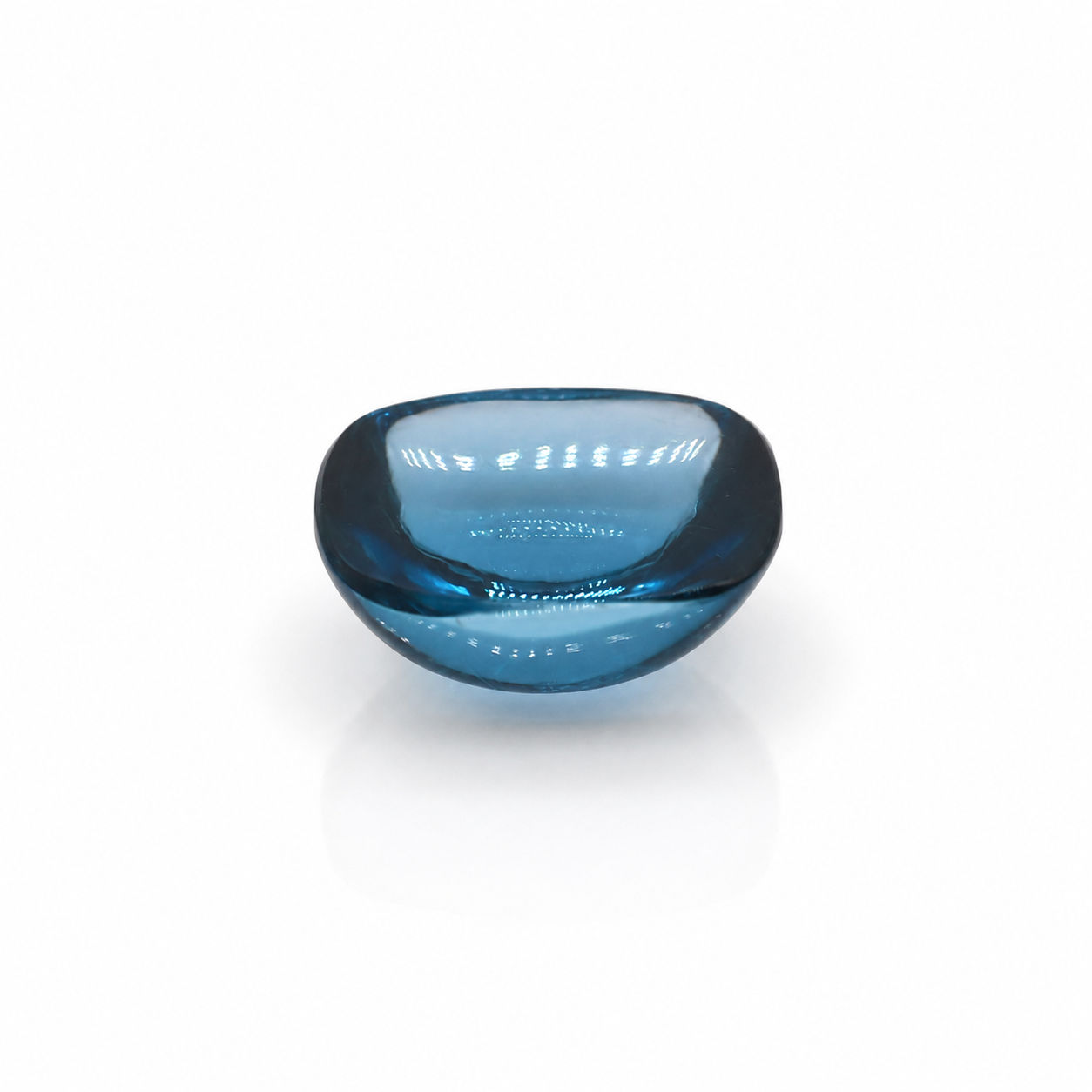London Blue Topaz Elongated Cushion Cabochon