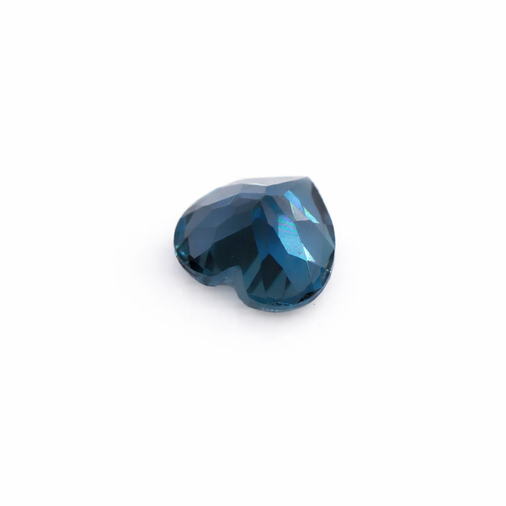 London Blue Topaz Heart Shape Faceted
