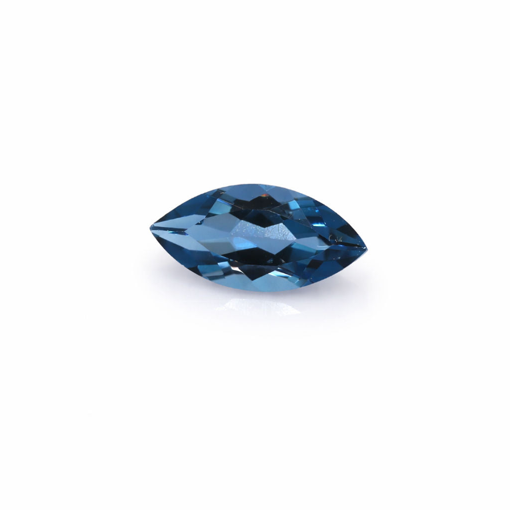 London Blue Topaz Marquise Faceted