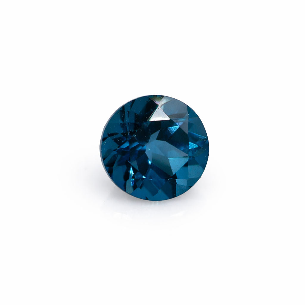 London Blue Topaz Round Faceted
