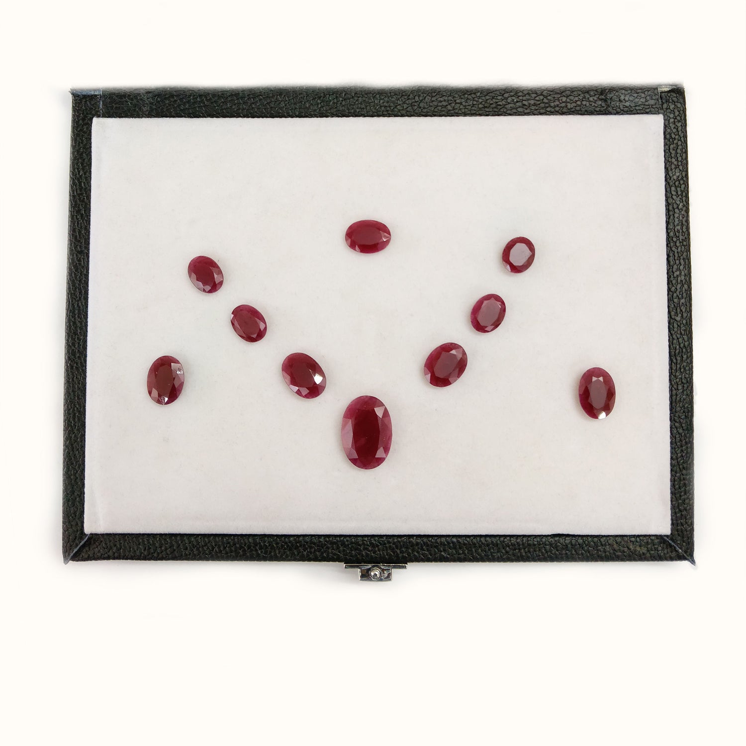 Natural Ruby (Longido) (Untreated) 8x6mm to 22x15.60mm Oval Faceted