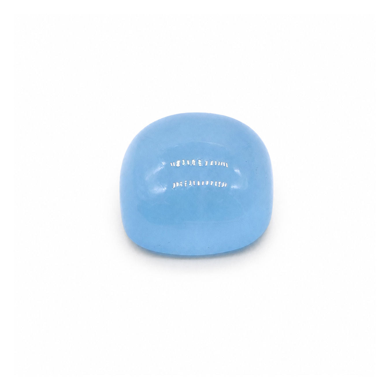 Aquamarine (Milky) Cushion Cabochon