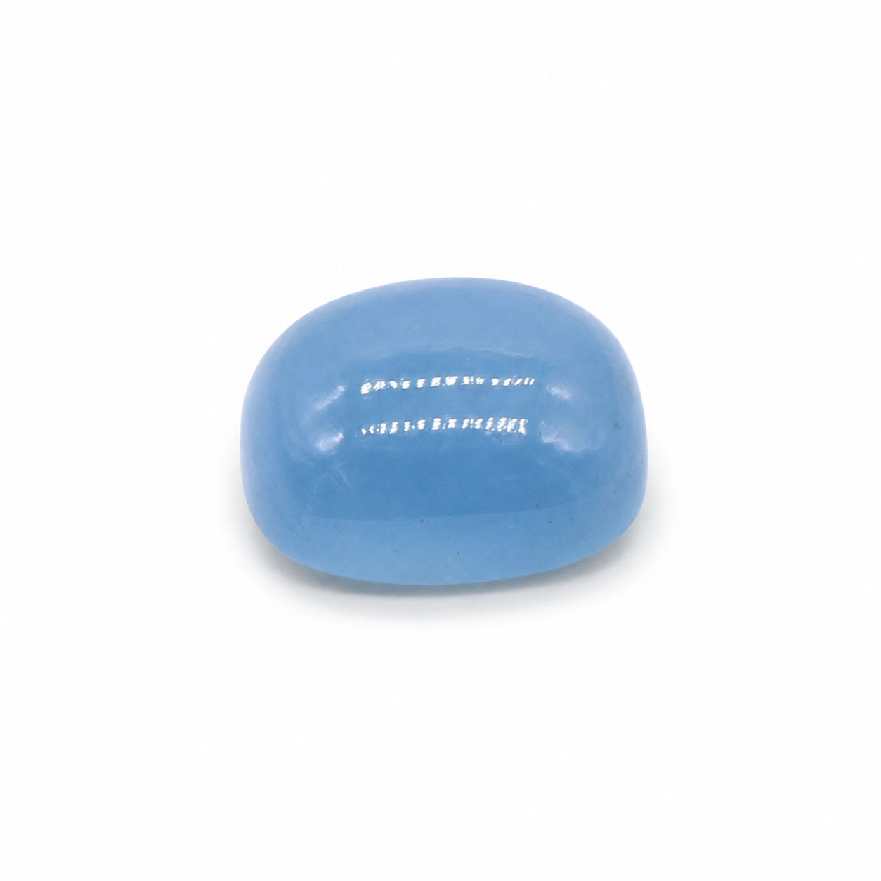 Aquamarine (Milky) Elongated Cushion Cabochon
