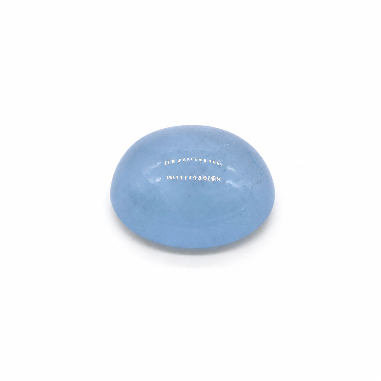 Aquamarine (Milky) Oval Cabochon