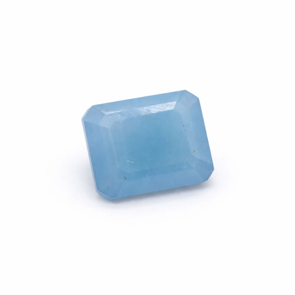 Aquamarine (Milky) Octagon Faceted