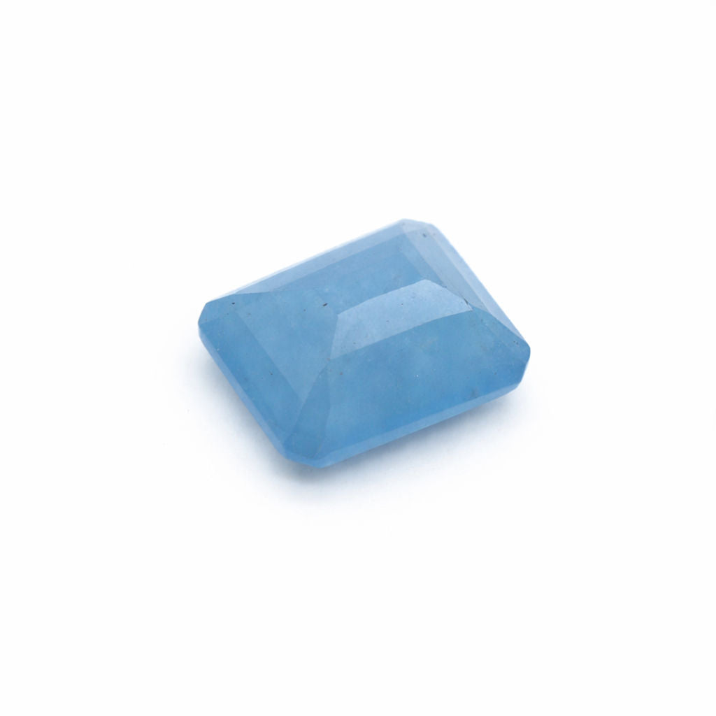 Aquamarine (Milky) Octagon Faceted