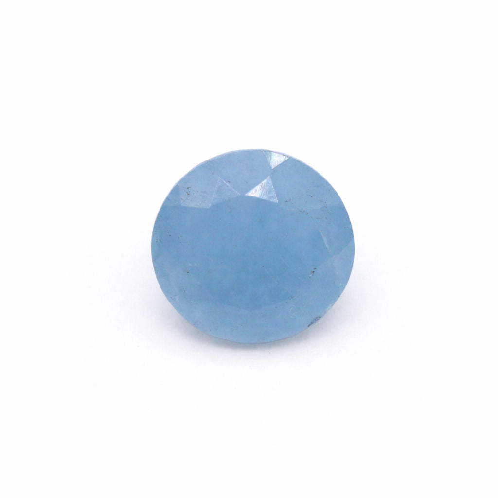 Aquamarine (Milky) Round Faceted