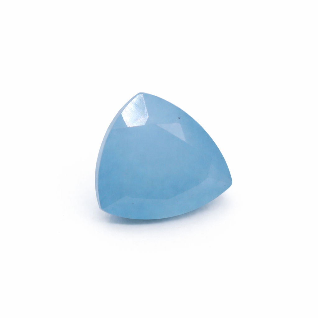 Aquamarine (Milky) Trillion Faceted
