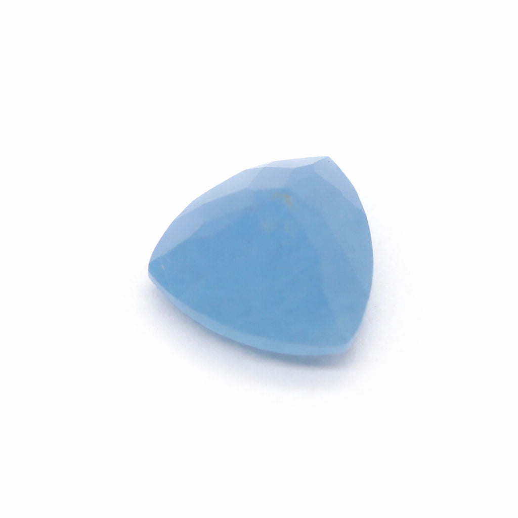 Aquamarine (Milky) Trillion Faceted