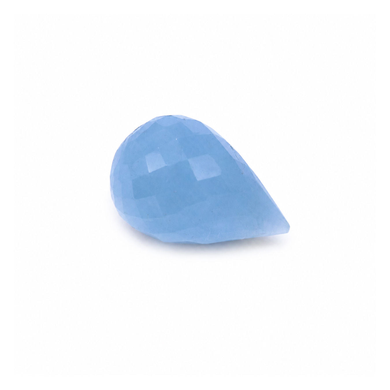 Aquamarine (Milky) Drops Briolette (Full Drill)