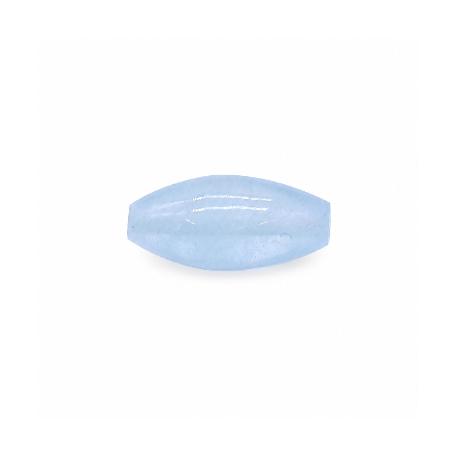 Aquamarine (Milky) Smooth Rice (Full Drill)
