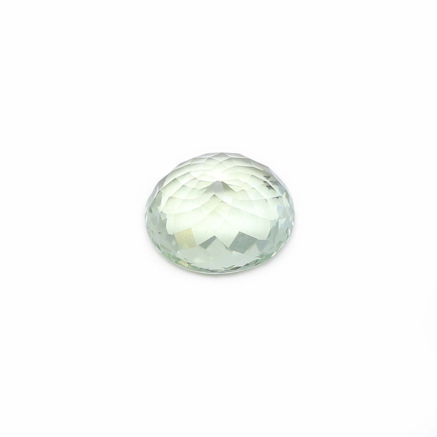 Mint Green Tourmaline 11.50x10mm Oval Faceted