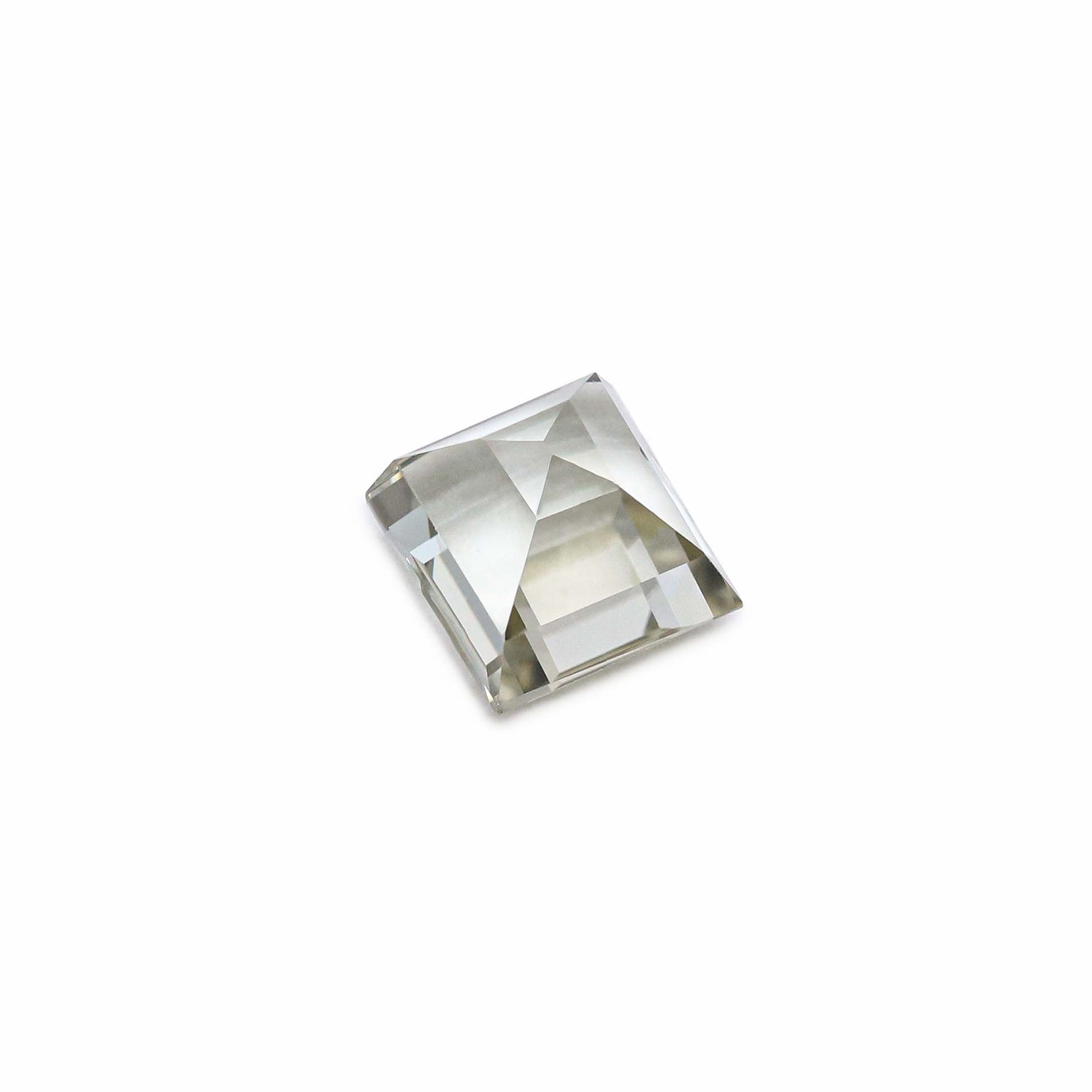 Mint Green Tourmaline 11mm Square Faceted