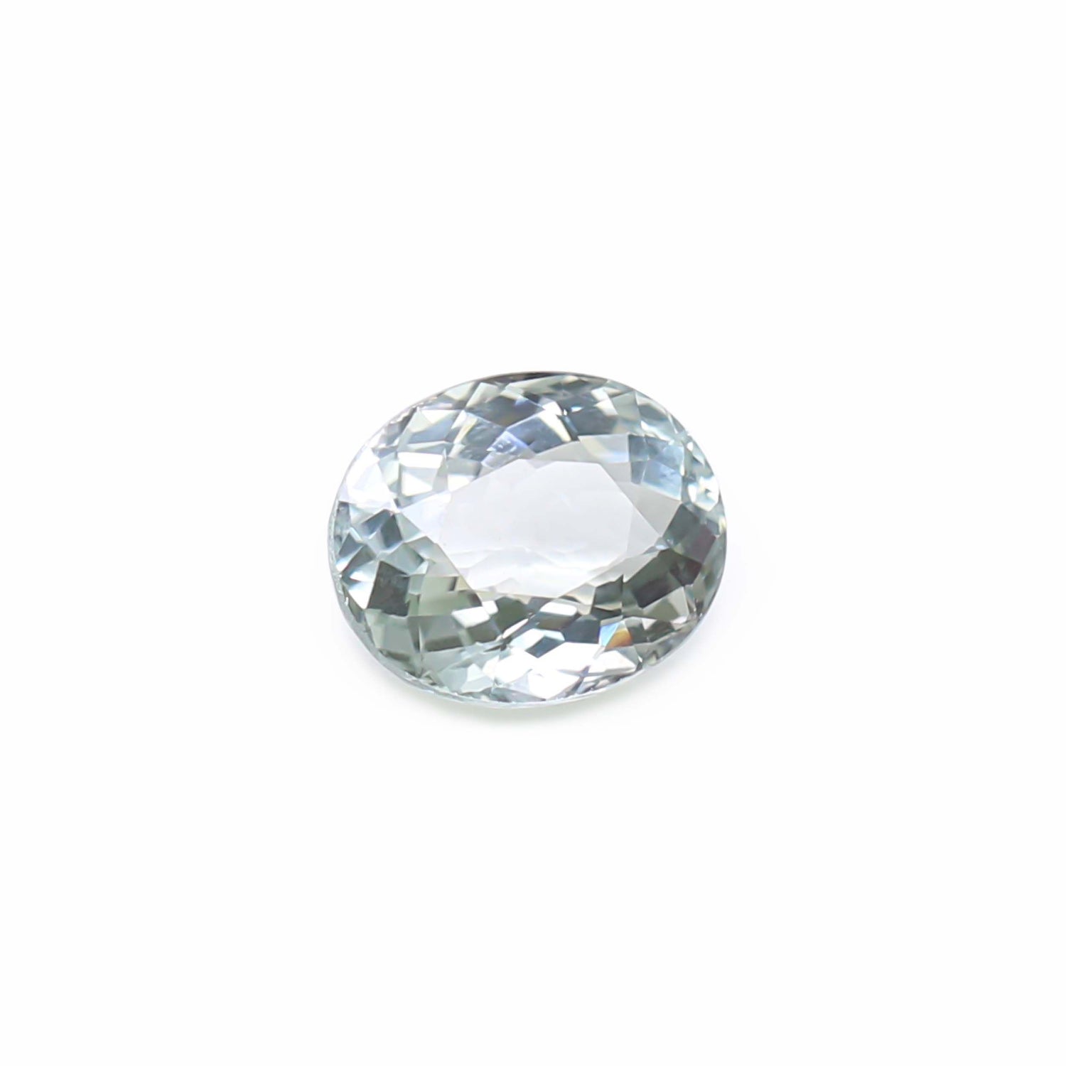 Mint Green Tourmaline 13.50x11mm Oval Faceted