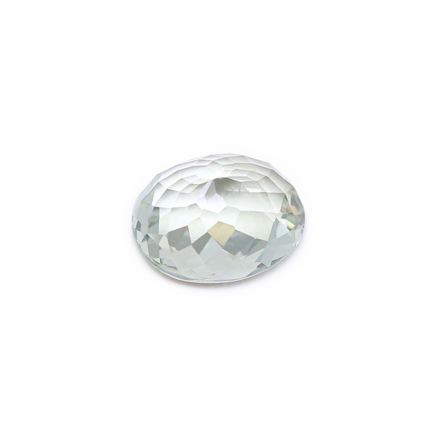Mint Green Tourmaline 13.50x11mm Oval Faceted