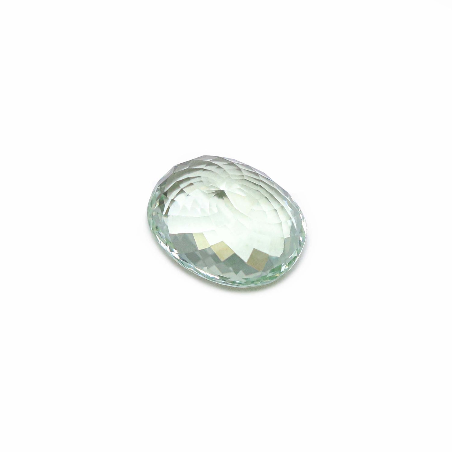 Mint Green Tourmaline 14x11mm Oval Faceted
