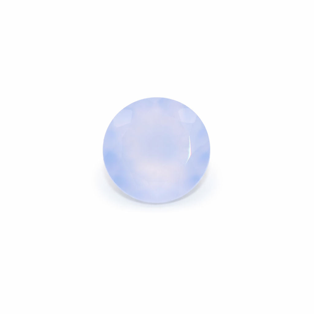 Natural Chalcedony Round Faceted