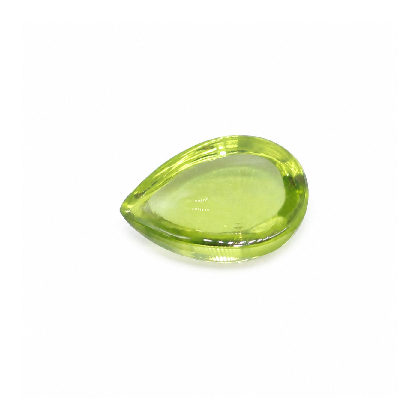 Peridot Pear Cabochon